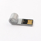Pfeife geformter Antriebs-Lasers Logo Silver USB 2,0 Metall-USBs greller Memorystick