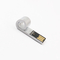 Pfeife geformter Antriebs-Lasers Logo Silver USB 2,0 Metall-USBs greller Memorystick