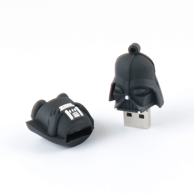 Karikatur geformte grelle Antriebe 3D 2,0 Star Warss USB 3,0 512GB 1TB 2TB offene Form PVCs