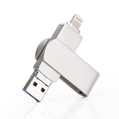 3 in einem Typ C Android Otg USB Flash-Laufwerke Amerikanische Zertifizierung 128GB