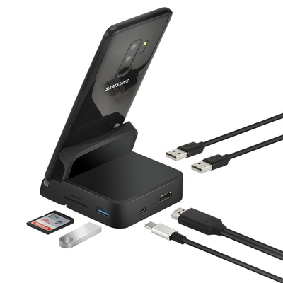 5Gbps Datenübertragung Typ C USB Hub Adapter Multi Port Hub Für Laptop-Halter