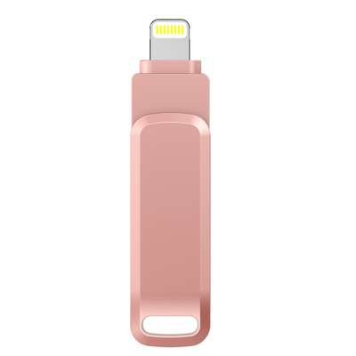 Schnelle Datenübertragung OTG USB-Flash-Laufwerke Typ C und USB zusammen Metallmaterialien