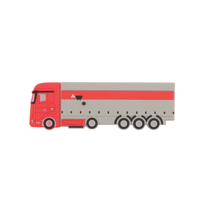 PVC oder Silicone benutzerdefinierte USB-Flash-Laufwerke Bus-Form mit Datenvorladung
