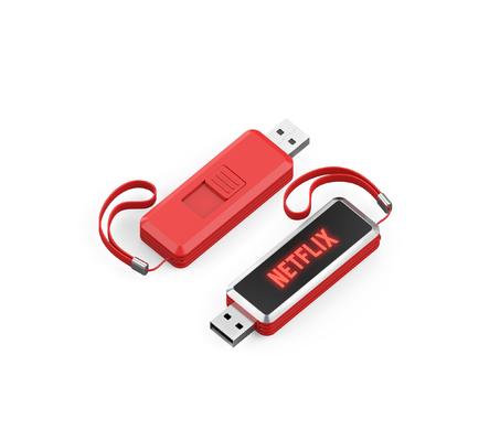 led light usb with shiny color