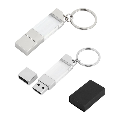 Ｗith ring crystal usb 2.0 and usb 3.0 led light can shiny