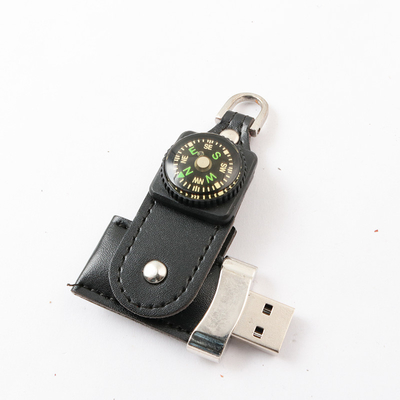 Volle lederner USB greller Antrieb 16GB 32GB ROSH genehmigte des Gedächtnis-2,0 3,0