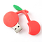 Greller Antrieb Cherry Shaped Customizeds USB ladende Daten und Vido für freies 64G