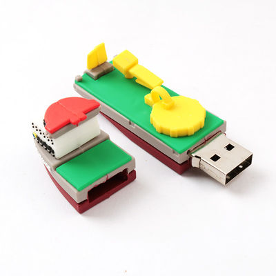 Kopie 3D fertigte wirkliches Antriebs-Segelschiff PVCs USB Formen besonders an