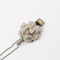 Greller Antrieb 2,0 Schmuck-Art-Blume USBs mit Chips Hidden Inside