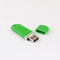 CMYK Logo Fast Speed Plastic USB Stock gemachtes mit/ohne Gummiöl-Körper