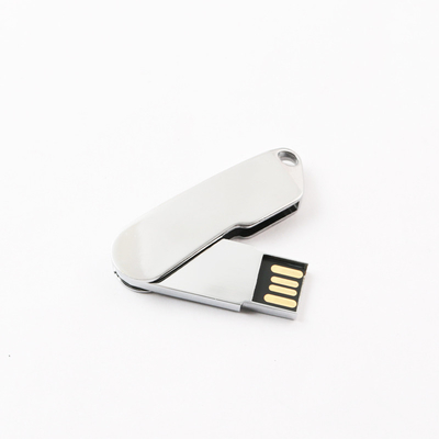 Twist Metal USB 2.0 Flash-Laufwerk mit Schlüsselhocker, 32 GB 64 GB 128 GB schneller UDP-Chip
