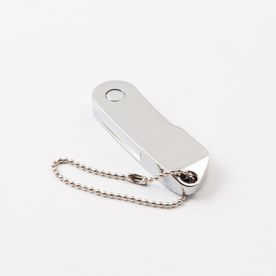 Twist Metal USB 2.0 Flash-Laufwerk mit Schlüsselhocker, 32 GB 64 GB 128 GB schneller UDP-Chip
