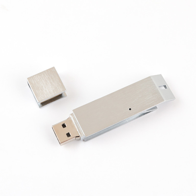Silberner Flaschen-Öffner Usb des Metall512gb 64GB greller Chip 80MB/S Graed A Antrieb