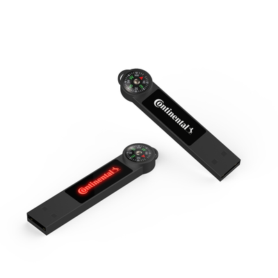Personalisiertes USB-Flash-Laufwerk aus Metall/Plastik mit eigener Logo und Fotos