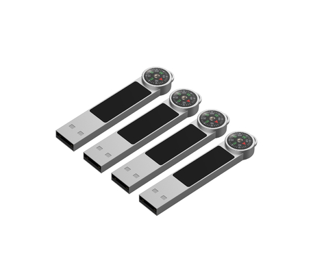 Personalisiertes USB-Flash-Laufwerk aus Metall/Plastik mit eigener Logo und Fotos