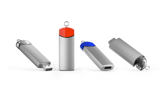 Zink-Legierung grelle schnelle Geschwindigkeit USBs materielles Metall Usb 3,1 Antriebs-128GB 512GB 100MBS