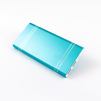 2400 mah 3000 mah 18650 Li Ion Tragbares Ladegerät Metall Power Bank