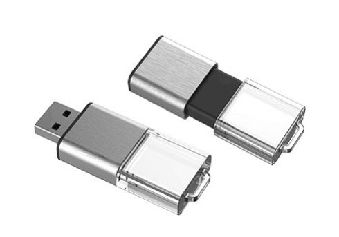 Gravierendes Logo Led-Licht Kristall-USB-Stick OEM Odm