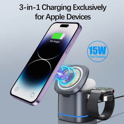 Maximieren Sie Ihre Ladeeffizienz mit Schnellladung Wireless Charging Pad 5V / 1A Ausgang und Überspannungsschutz enthalten
