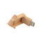 Custom Logo Haus geformte Holz-USB-Flash-Laufwerk mit Naturholz für Geschäftsgeschenke