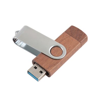 Natürliche Holz-USB-Flash-Laufwerk 2.0 3.0 mit Typ C + USB A neue Formen schnelle Geschwindigkeit