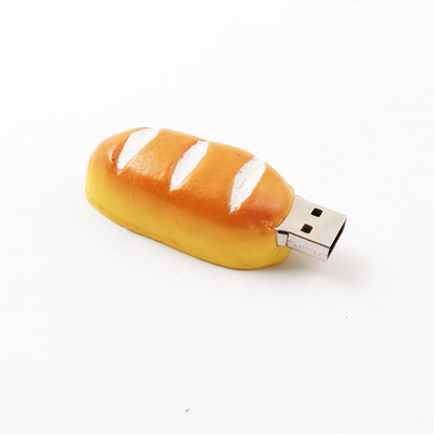 USB 3.0 Bread benutzerdefinierte USB-Flash-Laufwerke mit 10 Jahren Datenspeicherung und Datenvorladung