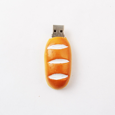 USB 3.0 Bread benutzerdefinierte USB-Flash-Laufwerke mit 10 Jahren Datenspeicherung und Datenvorladung