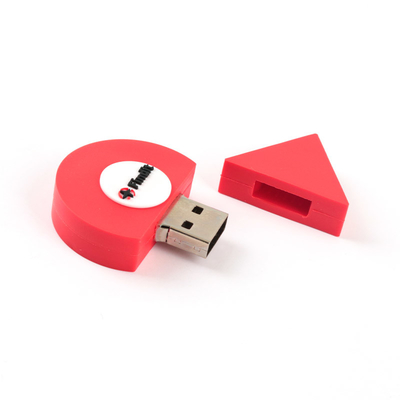 Benutzerdefinierte USB-Flash-Laufwerke farbenfrohe offene Form nach Kundenform mit schneller Datenvorladung