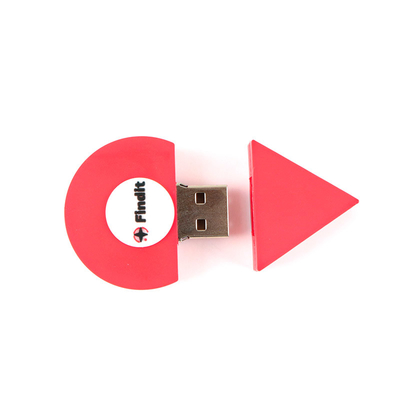 Benutzerdefinierte USB-Flash-Laufwerke farbenfrohe offene Form nach Kundenform mit schneller Datenvorladung