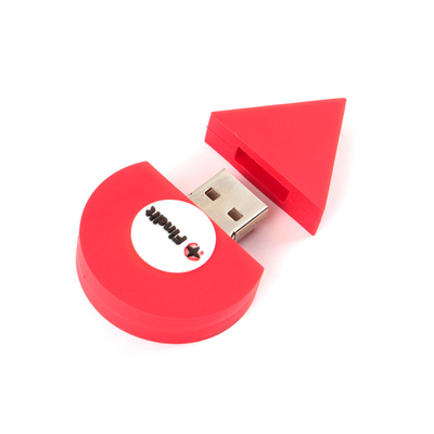 Benutzerdefinierte USB-Flash-Laufwerke farbenfrohe offene Form nach Kundenform mit schneller Datenvorladung