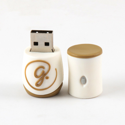 10 Jahre Datenspeicherung Benutzerdefinierte USB-Flash-Laufwerke mit schneller Artwork-Zeit und Silk Screen Printing
