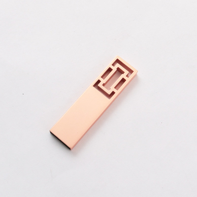 512 GB Metall-USB-Flash-Laufwerk Silber Logo für hohe Kapazitätsbedürfnisse