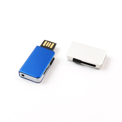 Customized Silver Metal USB-Flash-Laufwerk Toshiba-Flash-Chips im Inneren