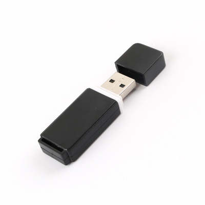 Anpassbarer Schwarz-Weiß-Gummi-Öl-USB-Stick für Geschenk und Einzelhandel