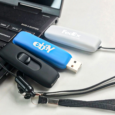 Metall-Plastik-USB-Flash-Laufwerk mit erweiterter Geschwindigkeit 50 MB/s Schreiben 100 MB/s Lesen