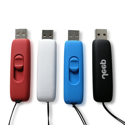 Metall-Plastik-USB-Flash-Laufwerk mit erweiterter Geschwindigkeit 50 MB/s Schreiben 100 MB/s Lesen