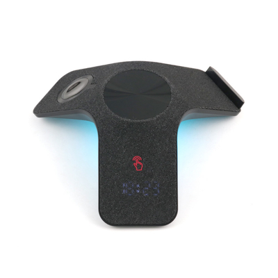 Durchmesser 62MM 3 in 1 drahtlose Ladestation mit Fidget Spinner Licht und Indikator