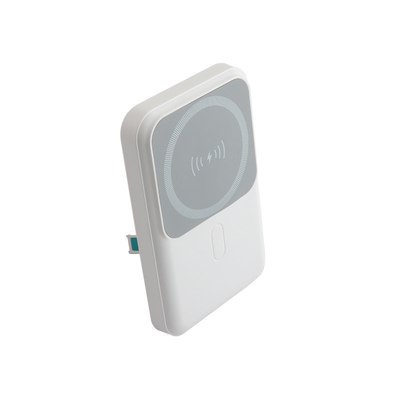 PC Portable Power Bank mit Li-Polymer-Batterie Kleine weiße Box Micro USB Typ C Eingangsschnittstelle