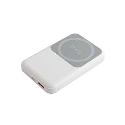 PC Portable Power Bank mit Li-Polymer-Batterie Kleine weiße Box Micro USB Typ C Eingangsschnittstelle