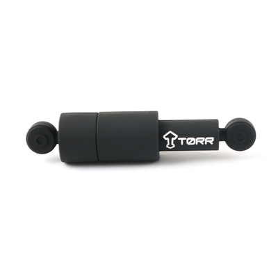 Datenverschlüsselung Rund Custom USB-Flash-Laufwerke PVC/Silicon Material