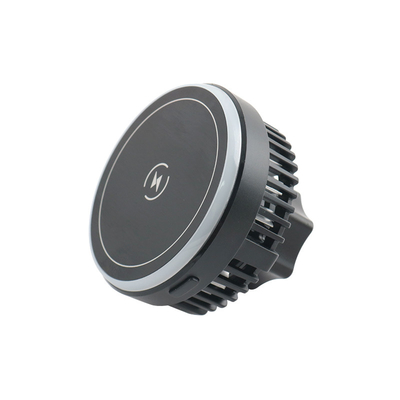 15W-Fahrzeug-Wireless-Ladegerät magnetischer Typ mit LED-Licht und Kühlmittel