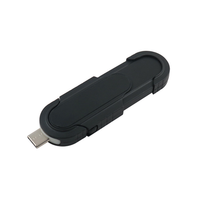 Kompakte schwarze USB-Flashlaufwerke mit Plug-and-Play-Funktion