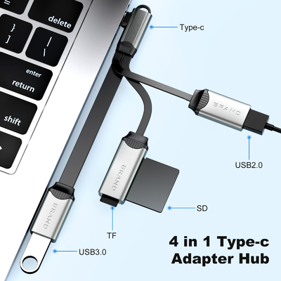 Hubkabel zum Lesen für TF-Karten SD-Karten USB 2.0 und USB 3.0 Schnellübertragung von Daten