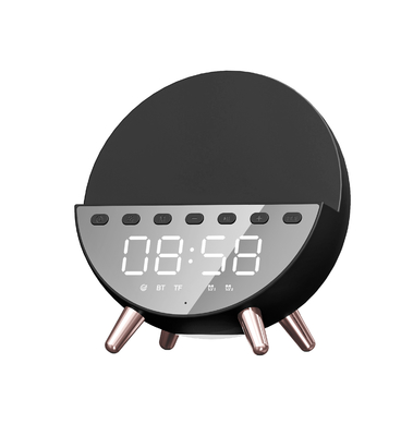 15W schnelles Ladegerät mit Bluetooth-Lautsprecher und Licht 131*75*146MM Körpergröße