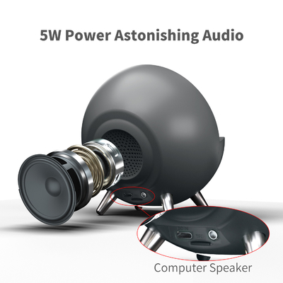15W schnelles Ladegerät mit Bluetooth-Lautsprecher und Licht 131*75*146MM Körpergröße