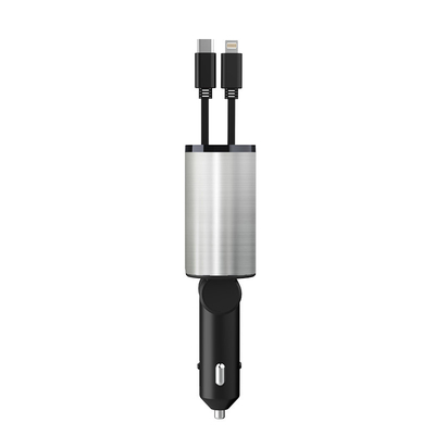 Kompaktes 139*65*34.5mm-Auto-Ladegerät mit 2 USB-Teilen Ausgang 5V/2.4A