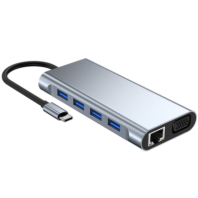 Super-Speed-Datenübertragungs-Hub-Adapter mit PCBA und Benutzerhandbuch