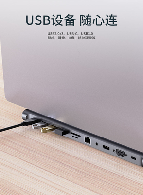 Erweiterbare Formen Kompaktes USB 3.0 Adapter für PC Computer 11 in einem