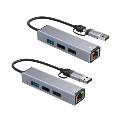 Kompakter USB-C-Hub-Adapter Laptop-USB-Port-Erweiterung