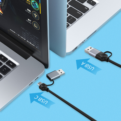 Kompakter USB-C-Hub-Adapter Laptop-USB-Port-Erweiterung